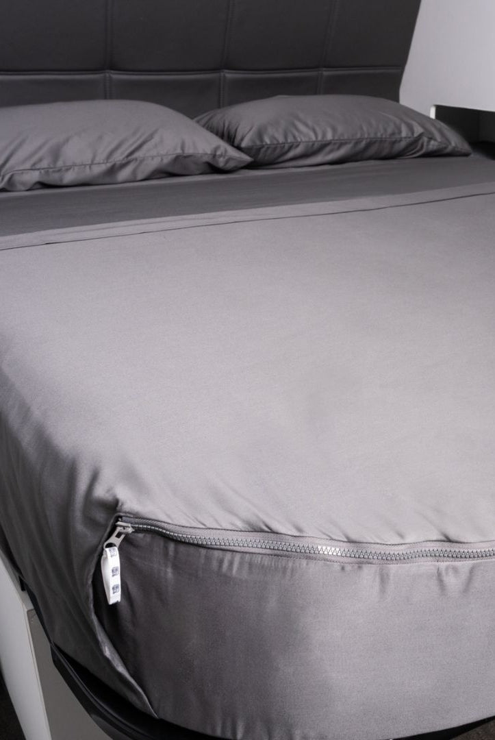 Caravan Sheets by MeanderWild Coal Mine colourway