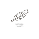 no animal products icon